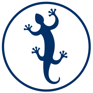 Le gecko, symbole de GEKO Group